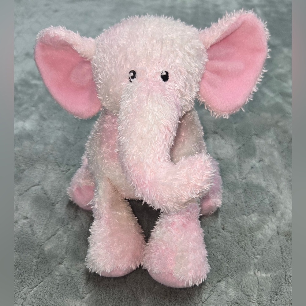 Baby Gund Sprinkles Pink Musical Elephant Rare #58208